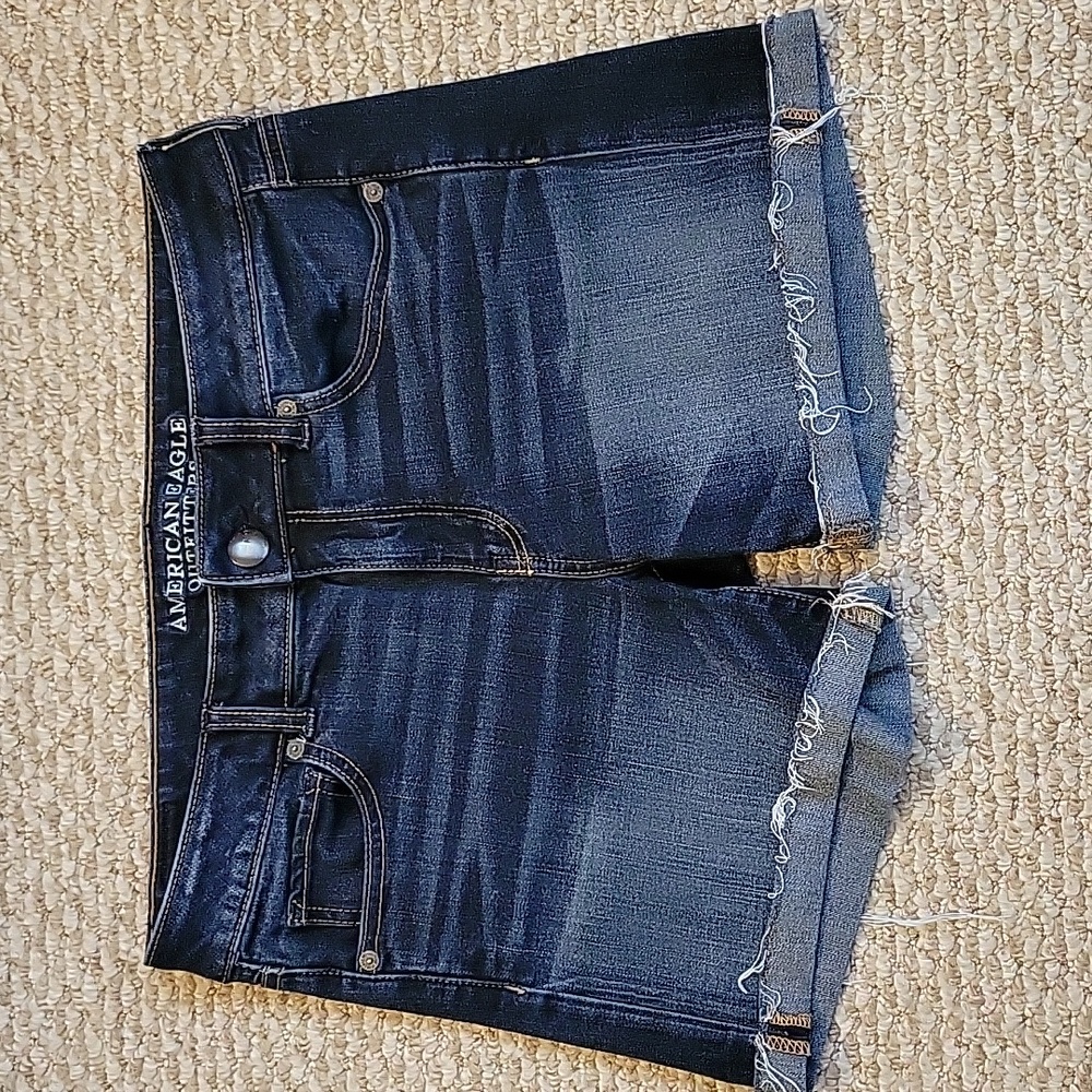 American Eagle Outfitters Women's Midi Jean Shorts Size 10